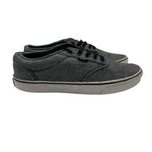 Vans Atwood Skate Sneakers Mens 9.5 Canvas Shoes Gray Casual Street Style Urban